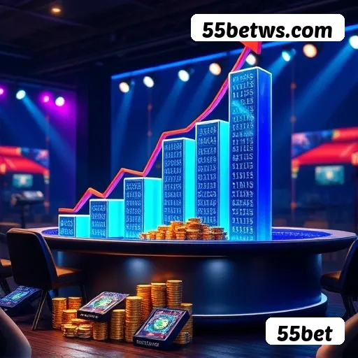 Chuva de bônus 55bet nos caça-níqueis